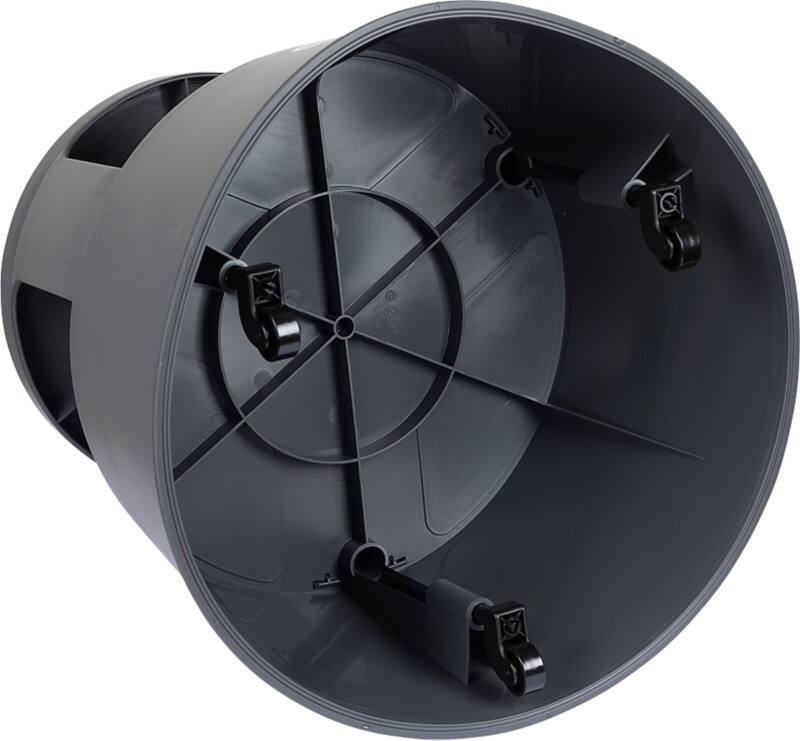 WEDO Opstapkrukje 428 mm PP (Polypropeen) Grijs