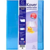 Couverture de livre Exacompta Kover Plastique, PVC (Polychlorure de vinyle) Multicolore 60 unités