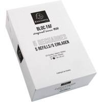 Recharge FAF Exacompta Blocs FAF No.2 Vierge 340 pages 5 unités