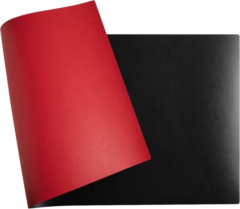 Sous-main Exacompta Home Office PU (Polyuréthane) Noir, rouge 40 x 80 cm