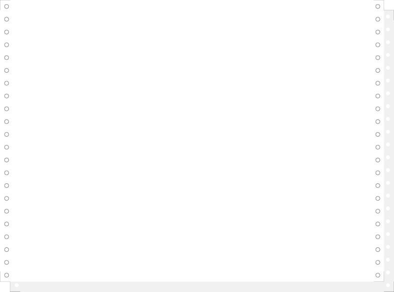 Exacompta Kettingpapier 70 g/m² Wit 1000 Stuks