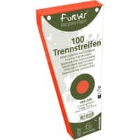 Bandes intercalaires Exacompta Forever Vierge 105 x 240 mm Orange Carton 13565E 600 unités