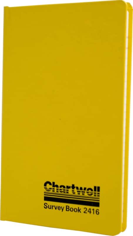 Livre pour sondages Exacompta 2416Z Jaune 12 x 1,4 x 19,2 cm