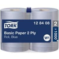 Tork W1 Universal Poetspapier 2-laags 1000 Vellen Pak van 2