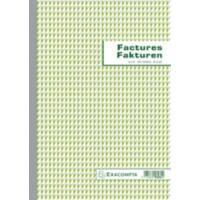 Livre de factures Exacompta A4 53284X Néerlandais/Français Duplicate 5 unités
