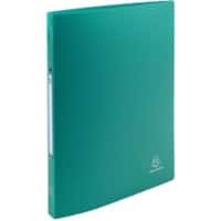 Classeur à anneaux Exacompta OpaK 15 mm PP (Polypropylène) A4 2 Anneaux Vert foncé 54193E 20 Unités