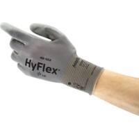 Gants de manutention HyFlex Nylon, PU (Polyuréthane) Taille 9 Gris 12 paires de gants