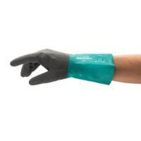 Gants de protection AlphaTec Nitrile, Nylon Taille 8 Turquoise 6 paires de gants