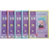 Livre de présentation Exacompta Kreacover Pastel A5 20 pochettes Assortiment 10 unités