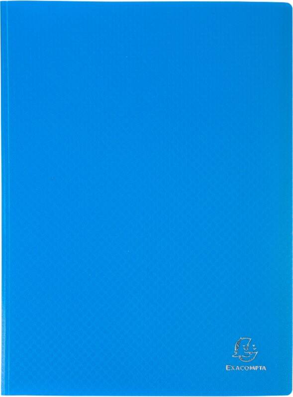 Livre de présentation Exacompta OpaK A4 40 pochettes Bleu clair 10 unités