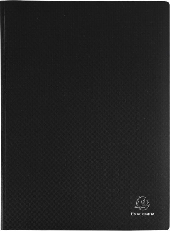 Livre de présentation Exacompta OpaK A4 50 pochettes Noir 10 unités