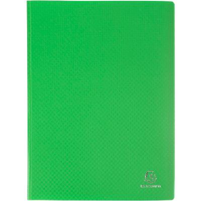 Livre de présentation Exacompta OpaK A4 30 pochettes Vert clair 12 unités