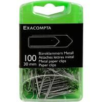 Trombones Exacompta Argenté 14746E 5,7 (l) x 2,2 (p) x 9 (h) cm 1000 unités