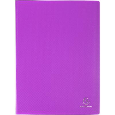 Livre de présentation Exacompta OpaK A4 60 pochettes Violet 8 unités