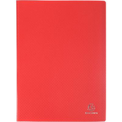 Livre de présentation Exacompta OpaK A4 60 pochettes Rouge 8 unités