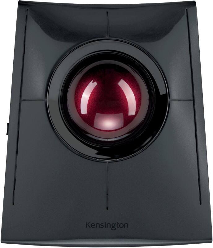 Kensington SlimBlade K72080WW Muis Bedraad / Draadloos Met Bluetooth Zwart Geschikt voor linkshandigen