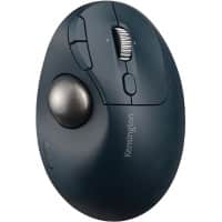 Souris trackball sans fil Kensington Pro Fit Ergo TB550 K72196WW Plastique 51 % recyclé Molette de défilement 4D Droitier Bluetooth / récepteur Nano USB-A Noir