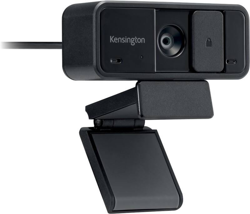 Kensington W1050 1080p Fixed focus wide angle Webcam K80251WW USB-A-kabel Stereomicrofoon Zwart