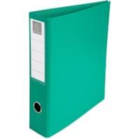 Classeur à anneaux Exacompta 50 mm Carton, PU (Polyuréthane), PVC (Polychlorure de vinyle) A4+ 4 Anneaux Vert 51743E 10 Unités