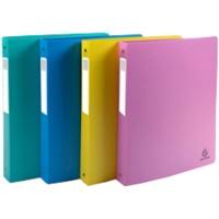 Classeur à anneaux Exacompta Forever Young 30 mm PP (Polypropylène) A4+ 4 Anneaux Assortiment 51790E 12 Unités