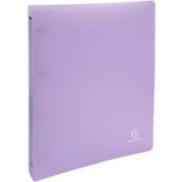 Classeur à anneaux Exacompta Chromaline Pastel 30 mm PP (Polypropylène) A4+ 4 Anneaux Mauve 51975E 15 Unités