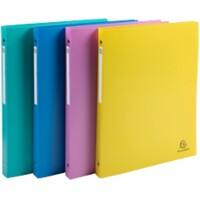 Classeur à anneaux Exacompta Forever Young 15 mm PP (Polypropylène) A4 4 Anneaux Assortiment 51190E 20 Unités