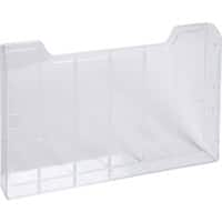 Exacompta Office Folderhouder 63858D A4 Liggend Transparant 32,7 x 3,6 x 21,3 cm Pak van 10