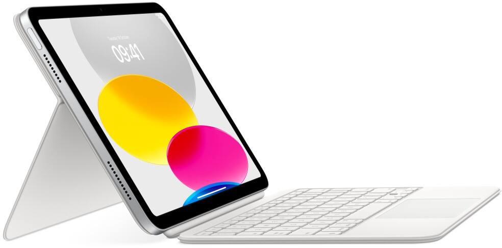 Étui pour tablette Apple Magic Keyboard Folio 10e Gen Blanc