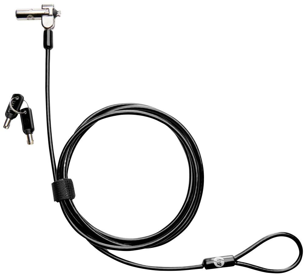 Câble de sécurité HP Câble de 1,83 de long Noir