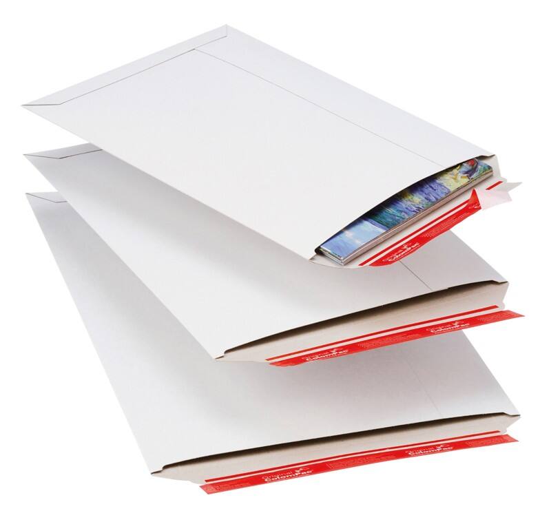 ColomPac Enveloppen Karton 375 (B) x 295 (D) x 30 (H) mm Wit Pak van 20