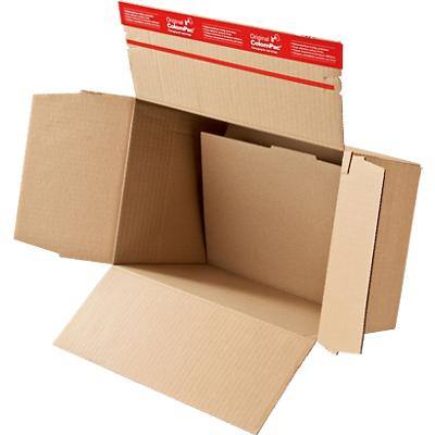 Caisse en carton ColomPac Carton ondulé 139 (l) x 164 (p) x 80 (h) mm Brun 10 unités