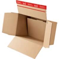 Caisse en carton ColomPac Carton ondulé 163 (l) x 218 (p) x 119 (h) mm Brun 10 unités
