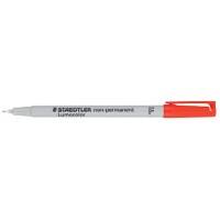 STAEDTLER 316 Overheadmarker 97% gerecycleerd Fijn Ronde punt 0,6 mm Rood Navulbaar 10 Stuks