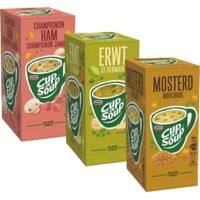 Cup-a-Soup Instantsoep Erwt, Mosterd, Champignon, ham 63 Stuks à 175 ml