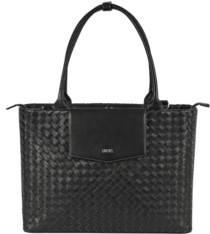 SOCHA Laptoptas 425 x 295 cm Leer Zwart