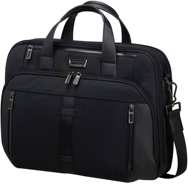Samsonite Urban-Eye Schoudertas 15,6" 31 x 12 x 42 cm Nylon, Polyester Zwart