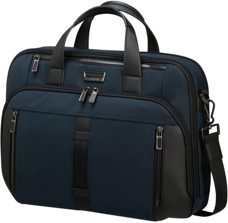 Samsonite Urban-Eye Schoudertas 15,6" 31 x 12 x 42 cm Nylon, Polyester Blauw