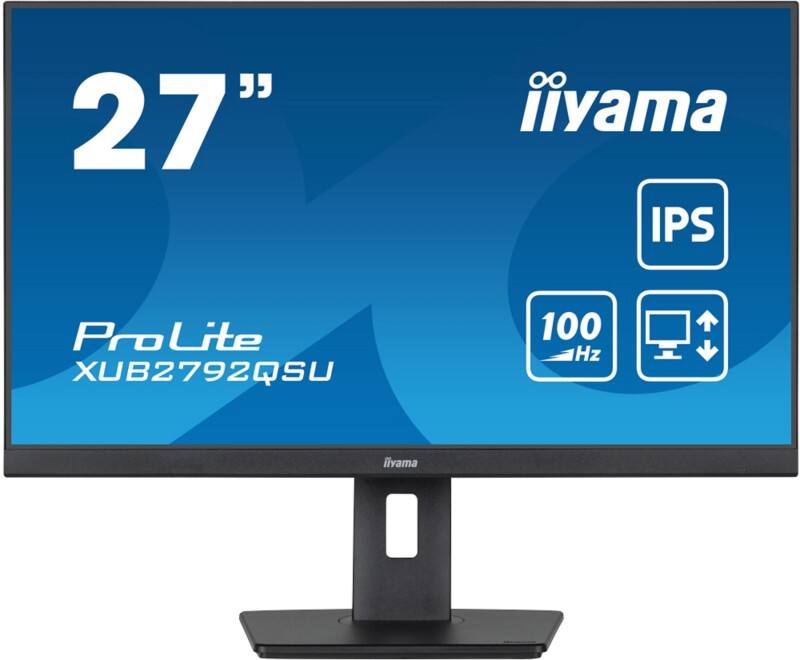 iiyama ProLite 68,6 cm (27") LED Monitor Zwart