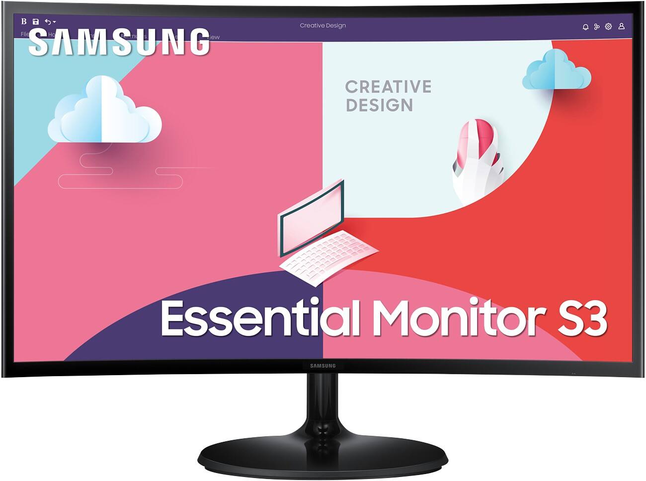 Samsung Essential Monitor 68,6 cm (27") LCD Monitor S36C