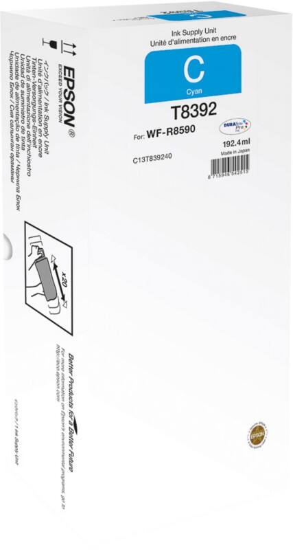 Epson Origineel Inktcartridge C13T83924N Cyaan