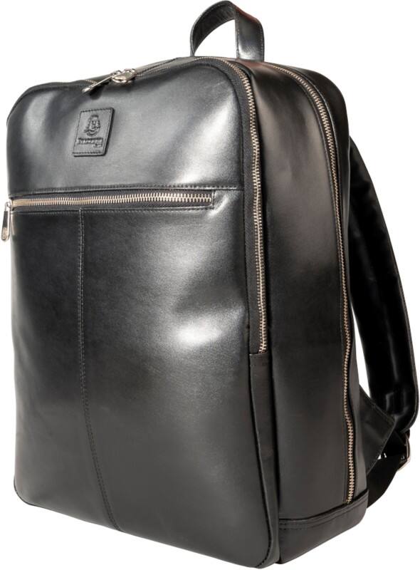 Exacompta Exactive Rugzak 30 x 14 x 40 cm Leer Zwart