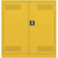 Armoire Ceha RAL1003 Acier 1 étagère Verrouillable 450 mm x 1060 mm Jaune