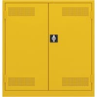 Armoire Ceha RAL1003 Acier 1 Étagère Verrouillable 450 mm x 1060 mm Jaune