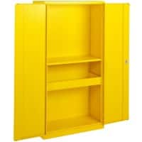 Armoire Ceha RAL1003 Acier 3 Étagères Verrouillable 450 mm x 1950 mm Jaune