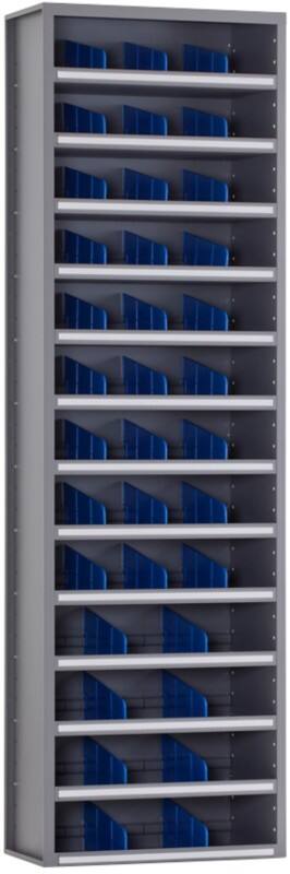 Armoire Ceha RAL7037 Acier 600 x 200 x 1980 mm Gris