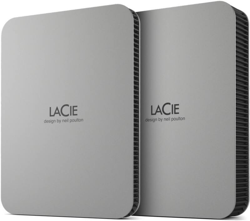 Disque dur LaCie 4 To USB Type-C Argenté STLP4000400