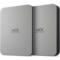 LaCie Harde schijf 5 TB USB Type-C Zilver STLP5000400