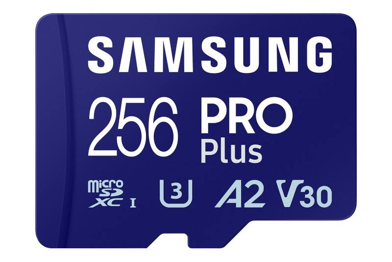 Samsung PRO Plus microSD-kaart 256 GB