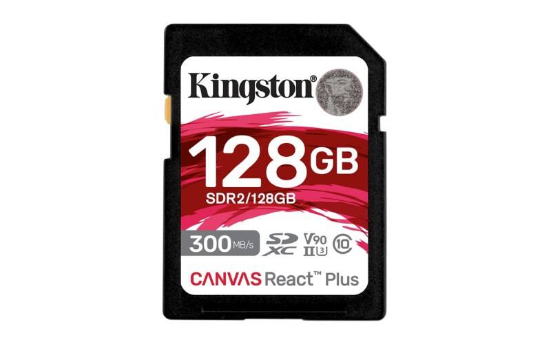 Kingston Canvas React Plus MicroSDXC-kaart 128 GB