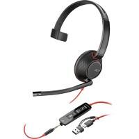 Casque audio HP Poly Blackwire Tête Stéréo 5210 Noir